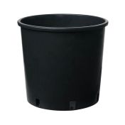 Ghiveci rotund negru 25l