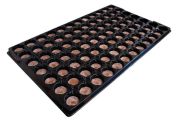 Tavă Jiffy de germinare / multiplicare (propagare) cu 84 de celule