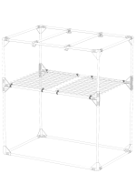 Raft metalic 60 x 40 cm pentru Secret Jardin DP90 și DP120