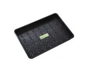 Tavă răsaduri Garland XL cu găuri - verde (58x30.5x7cm)