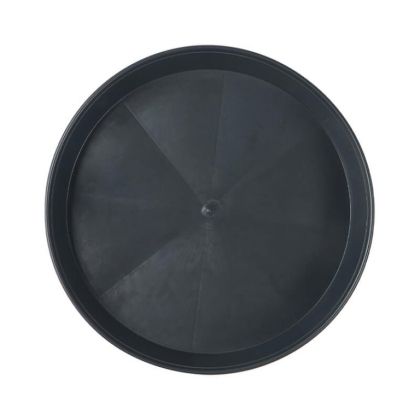 Farfurie rotundă neagră diam. 40 cm