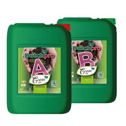 Dutchpro Soil Grow A+B 2x20l. - Apă Dură