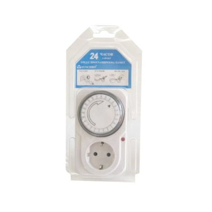 Synchro TS-MD3 - Timer mecanic zilnic cu memorie programabilă - 15min - 24h, 220-240V, 16A, 3680W, pentru contact