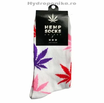 Șosete Hemp XXX Amsterdam - alb