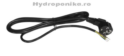 Cablu de alimentare Schuko 3×0,75mm² – 2m (negru)