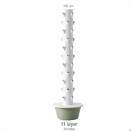 Turn aeroponic pe 11 niveluri pentru 44 de plante