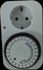 Set 2 x Temporizator mecanic pentru interior max. 3.5 kw