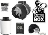Kit extractor Trafika 100 mm/250 m3h cu Filtru de carbon
