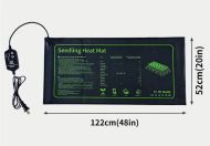 Covoraș de încălzire pentru răsaduri 122x52 cm