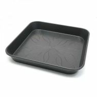 Farfurie pătrată neagră Senkap