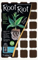 Cuburi pentru înrădăcinare/ germinare + tavă - Root Riot 