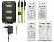 Monitor Milwaukee MC811 MAX pH/EC/Temp - Dispozitiv combinat pentru monitorizarea automată a pH-ului și EC