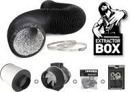 Kit extractor Trafika 150 mm / 690 m3h cu Filtru de carbon